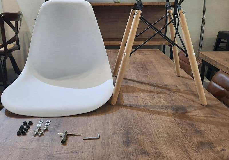 passo a passo cadeira eames