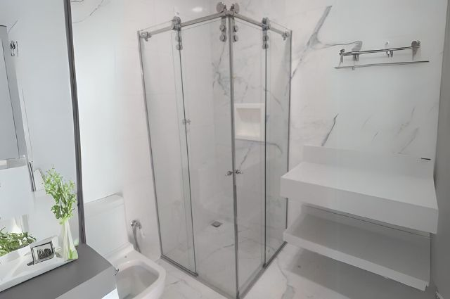 box para banheiro compacto