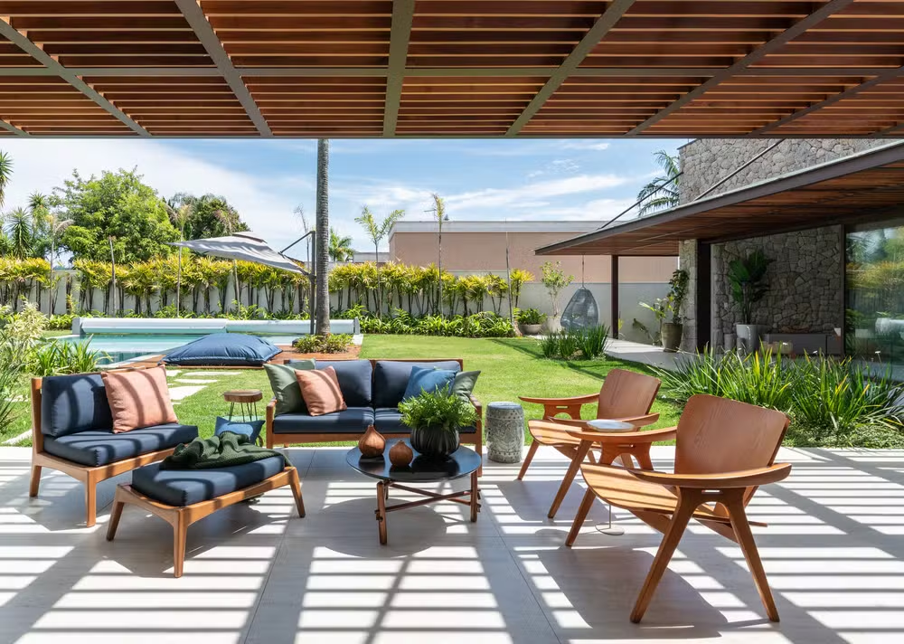 móveis para área externa