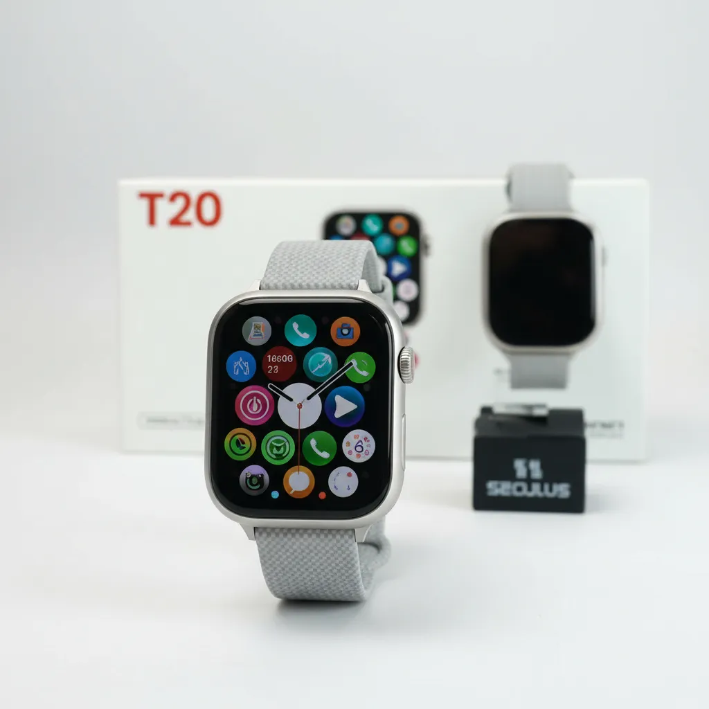Relógio Inteligente Smartwatch 49mm com 02 Pulseiras T20