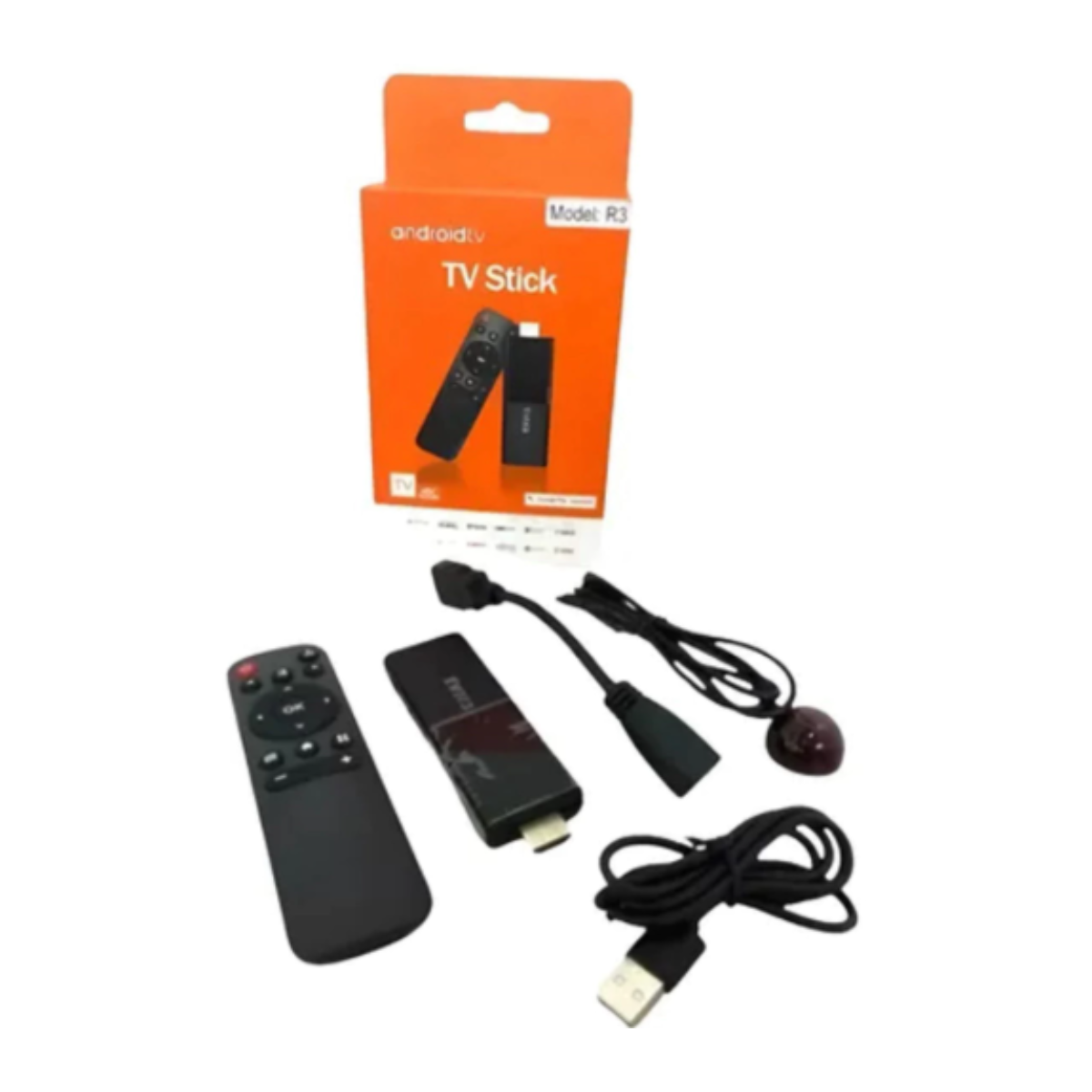 Tv Stick / Smart Tv Android 4k Wi-fi Hdmi Streaming Cor Preto - Imagem 2