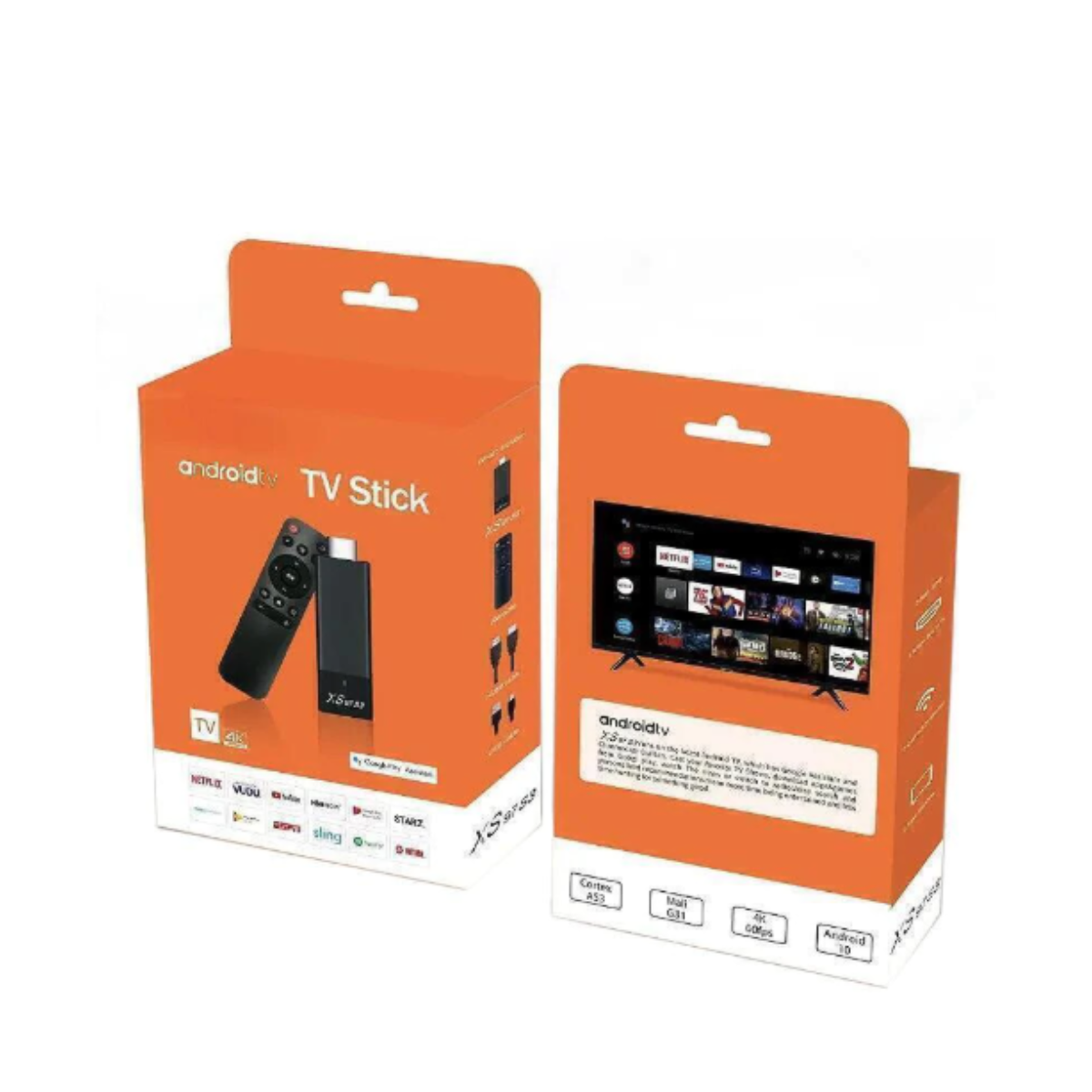 Tv Stick / Smart Tv Android 4k Wi-fi Hdmi Streaming Cor Preto - Imagem 3